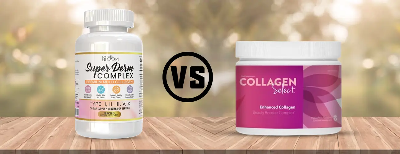 Super Derm Complex vs. Collagen Select