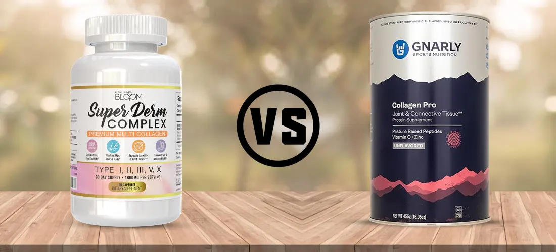 Super Derm Complex vs Gnarly Collagen Pro