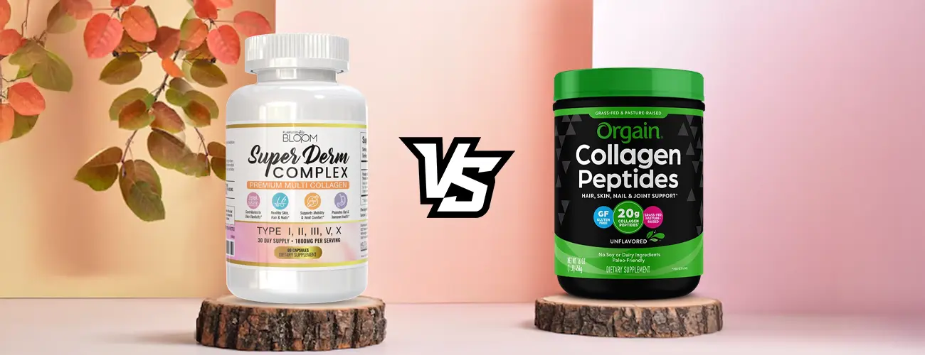 Super Derm Complex vs. Orgain Collagen Peptides
