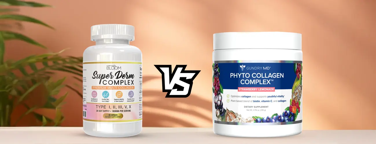 Super Derm Complex vs Phyto Collagen Complex